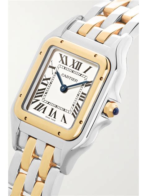 cartier panthère watch gold|cartier panthere watch price new.